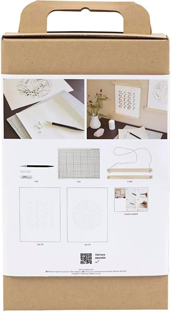 Creativ Bastelset Paper Art, natur, 1 Packung, Mulricolour