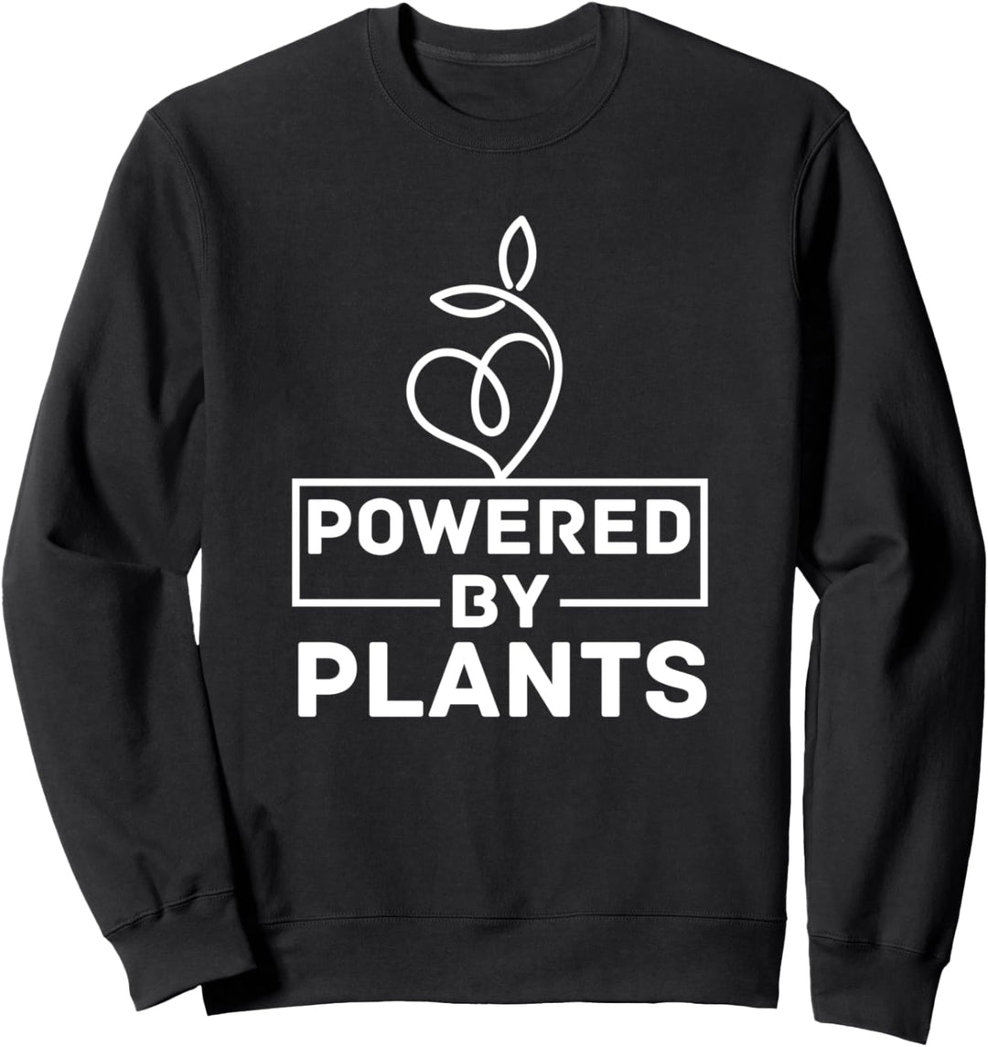 Vegan Veganismus Gemüse Veganer Geschenk - Powered By Plants Sweatshirt