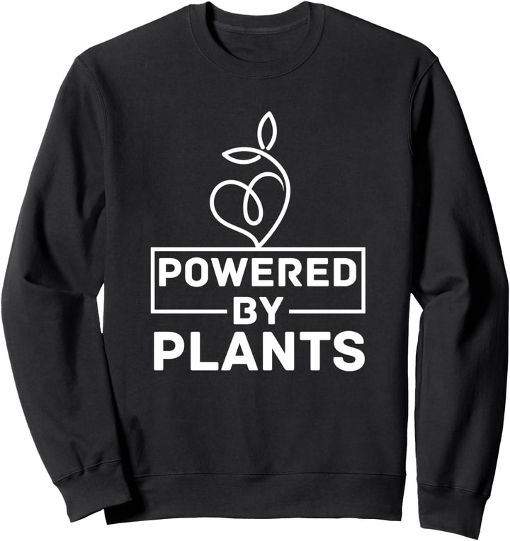 Vegan Veganismus Gemüse Veganer Geschenk - Powered By Plants Sweatshirt