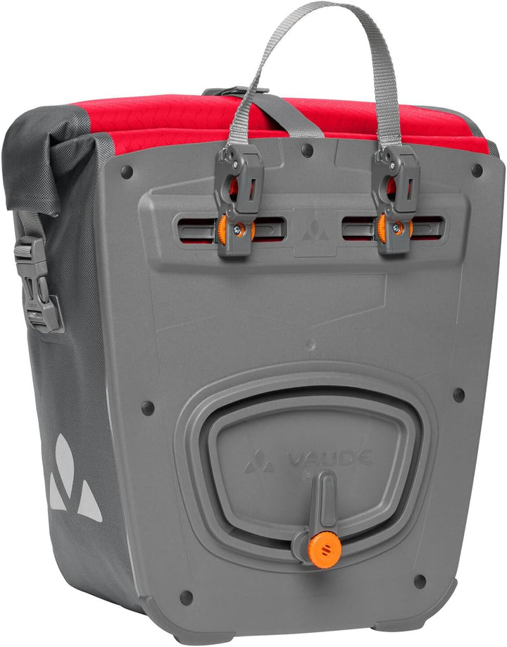 VAUDE Unisex Aqua Front Vorderradtaschen Einheitsgrösse Rot, Einheitsgrösse Rot