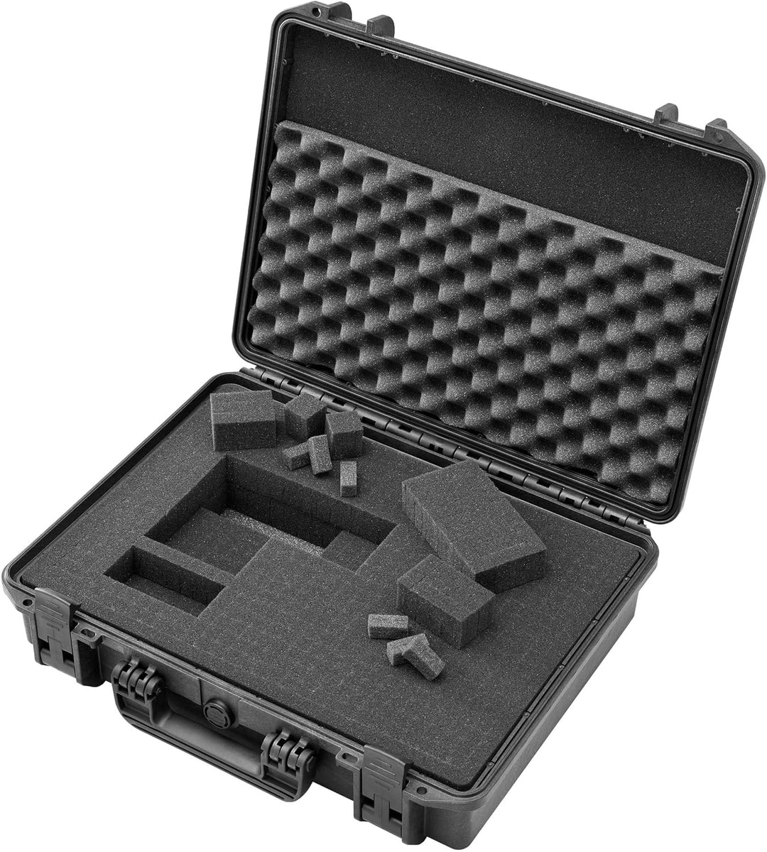 TOMcase Laptop Koffer 14-18 Zoll IP67 - Wasserdichter Hartschalenkoffer für Notebook, MacBook & Zube