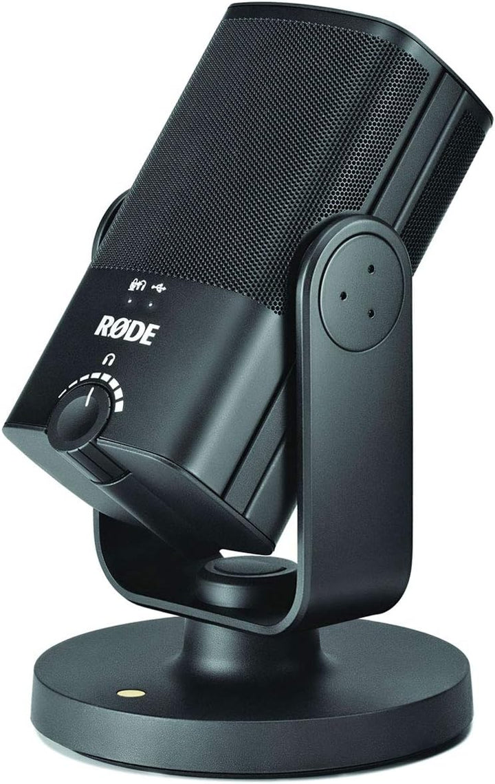 Rode NT-USB MINI USB-Studio-Kondensatormikrofon + keepdrum NB35BK Gelenkarm Halterung in Schwarz