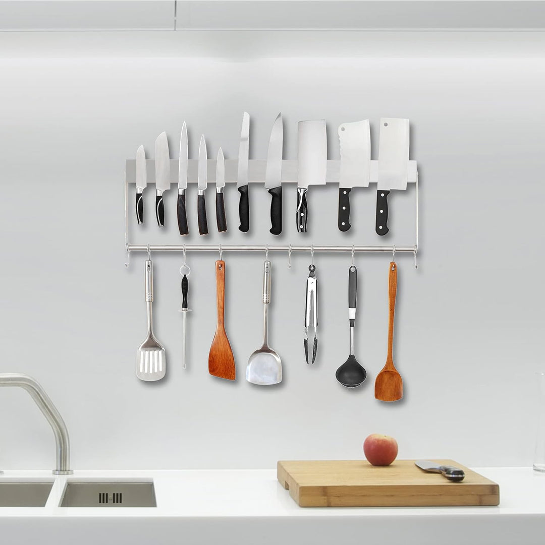 Magnetleiste Magnet Universal Messerleiste Magnetisch Werkzeug Halter Utensilien Edelstahl 40cm mit