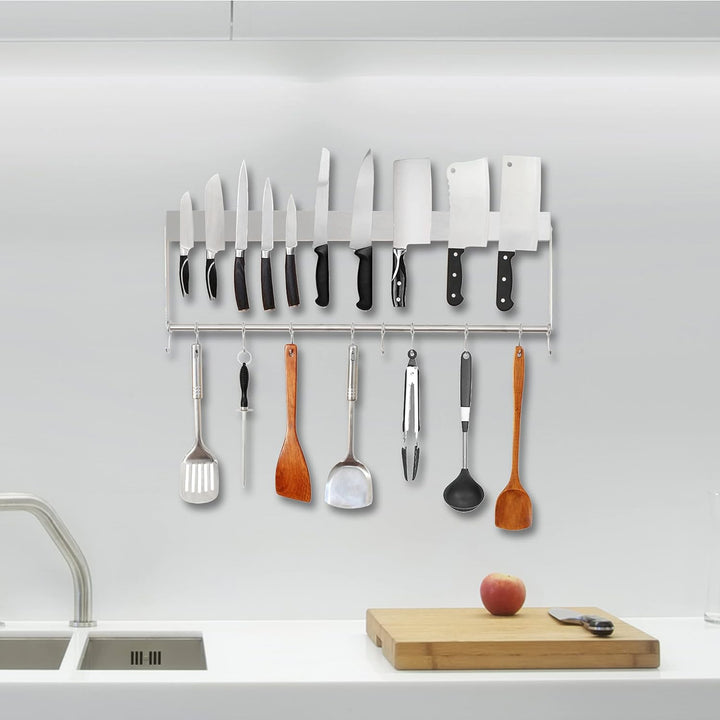 Magnetleiste Magnet Universal Messerleiste Magnetisch Werkzeug Halter Utensilien Edelstahl 40cm mit