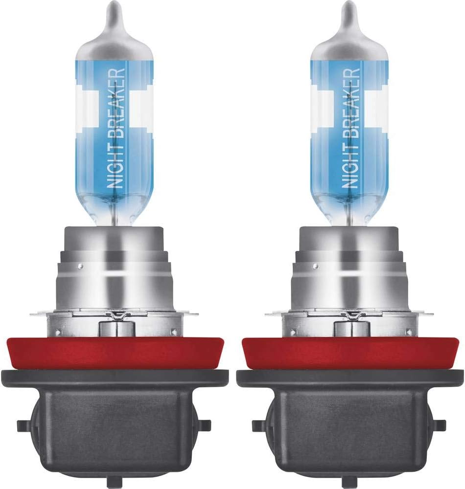 OSRAM NIGHT BREAKER LASER H8, +150% mehr Helligkeit, Halogen-Scheinwerferlampe, 64212NL-HCB, 12V PKW
