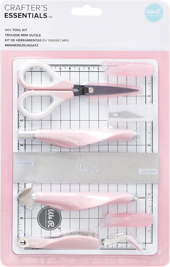 We R Memory Keepers 60000463 Tool KIT PINK Mini-Werkzeugset