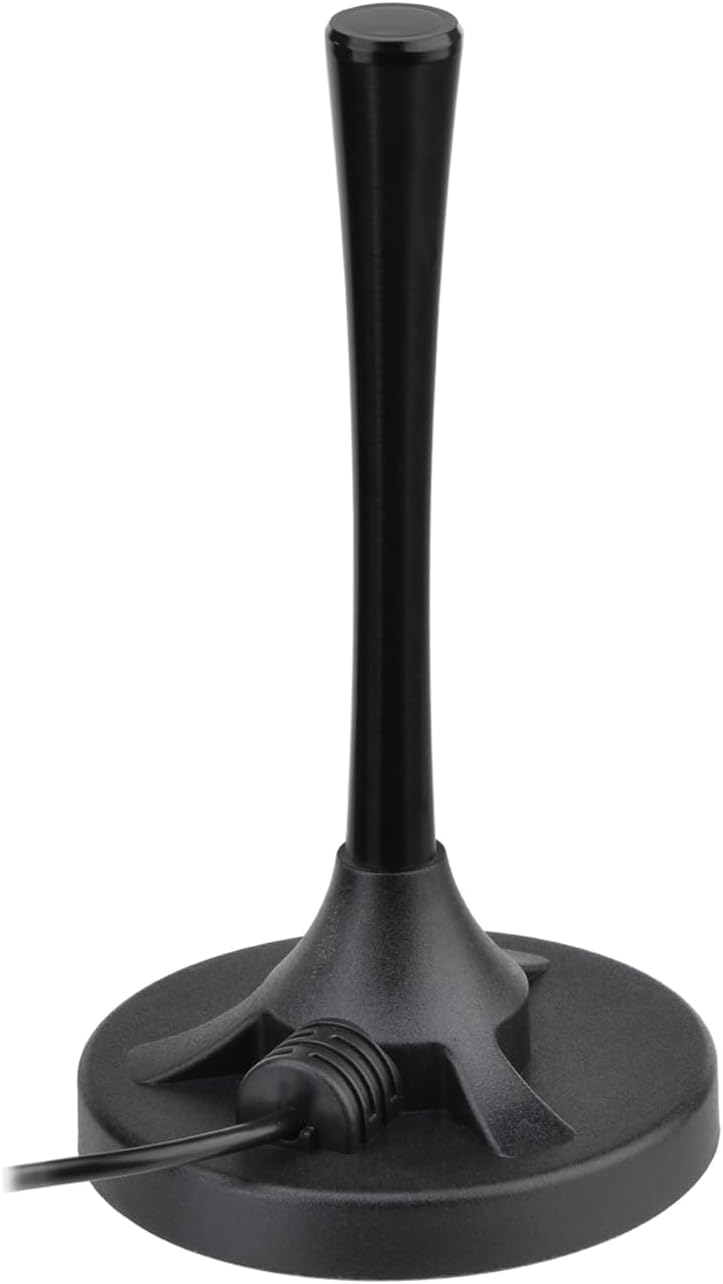 Superbat FM UKW Radio Antenne DAB Antenne mit Magnetfuss + 3m Verlängerungskabel +3 Verbinder für In