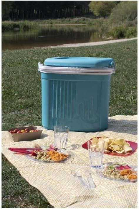 EDA PLASTIQUES Iceberg Kühlbox Kunststoff blau, blau, 32 l, 32 l