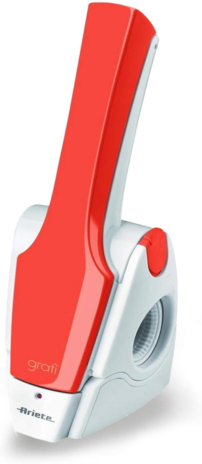 Ariete 447 Gratì 20 elektrische Reibe, wiederaufladbar, kabellos, lange Betriebszeit, für bis zu 1 k