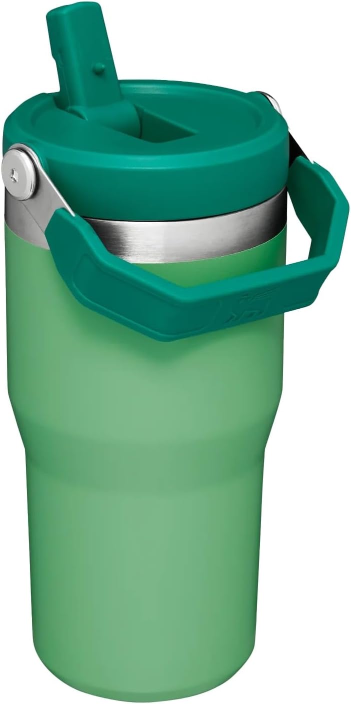 STANLEY IceFlow Edelstahlbecher – vakuumisolierte Wasserflasche für Zuhause, Büro oder Auto, wiederv