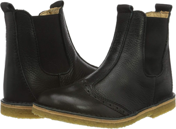 Bisgaard Unisex Kinder Nori Chelsea Boots 29 EU Schwarz, 29 EU Schwarz