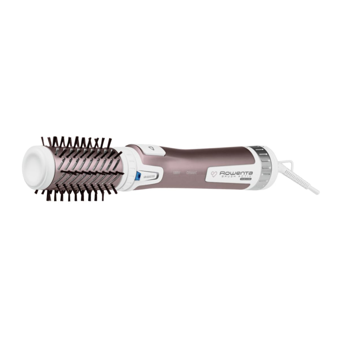 Rowenta Warmluftbürste CF9540 Brush Activ Premium Care | Mit Naturborsten | Kaschmir-Keratin-Beschic