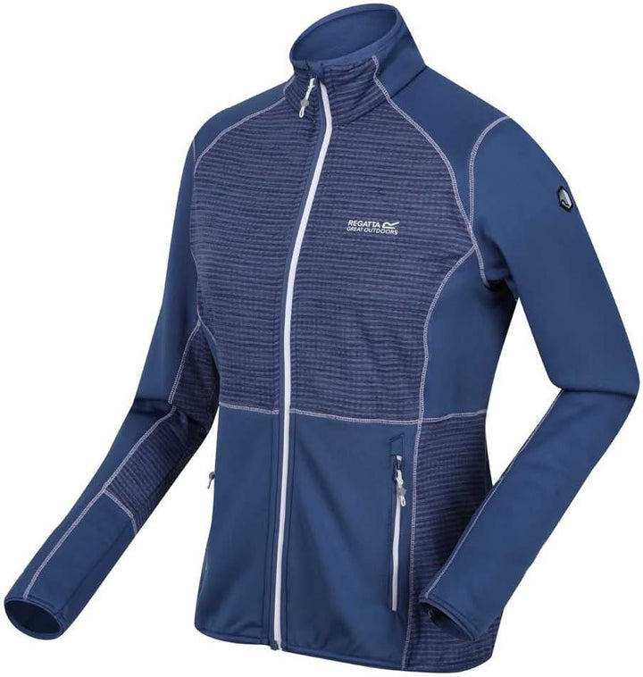 Regatta Yare VII Softshelljacke für Damen dünn, leicht und atmungsaktiv 36 Blau, 36 Blau