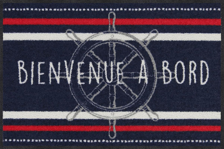 Salonloewe Fussmatte Bienvenue la Barra-maritime 50 x 75 cm Sauberlaufmatte