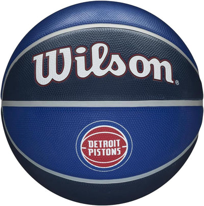 Wilson Unisex-Adult NBA Team Tribute Basketball 7 Detroit Pistons, 7 Detroit Pistons