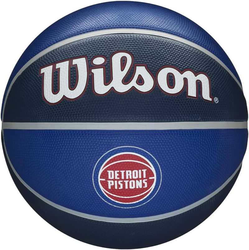 Wilson Unisex-Adult NBA Team Tribute Basketball 7 Detroit Pistons, 7 Detroit Pistons