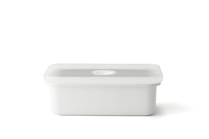 Honeyware 87006 Auflaufform / Backform aus Emaille, flach, mit Aroma-Deckel, Ofenform für kleine Auf