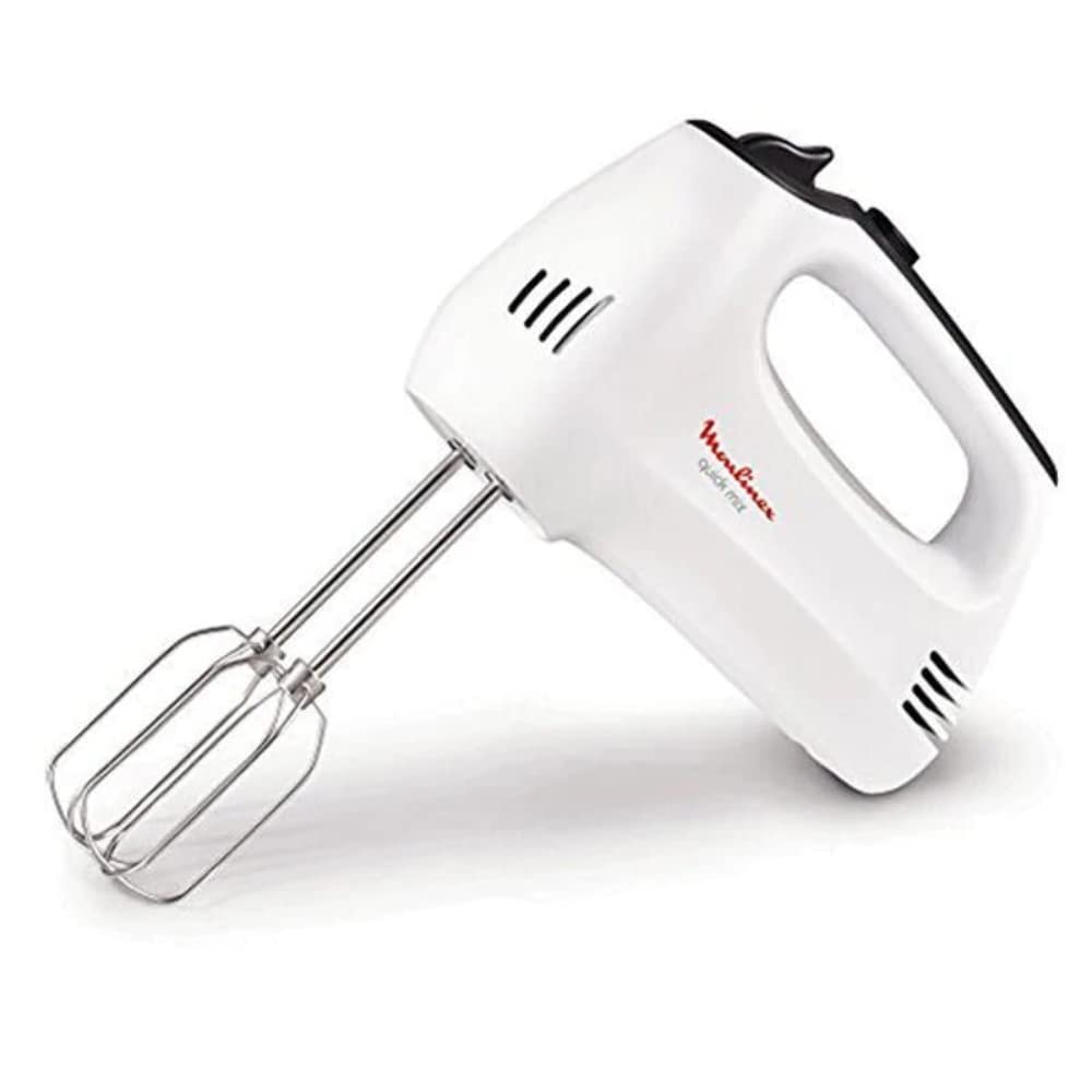 Moulinex hm3101 SBATTITORE Quick Mix Elektro mit Schneebesen und Haken impastatori 300W, 300W