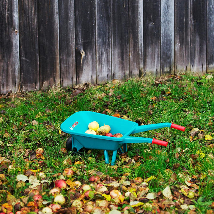 Theo Klein 2770 Bosch Garten Schubkarre I Stabile und hochwertige Kinder-Schubkarre I Masse: 70,5 cm