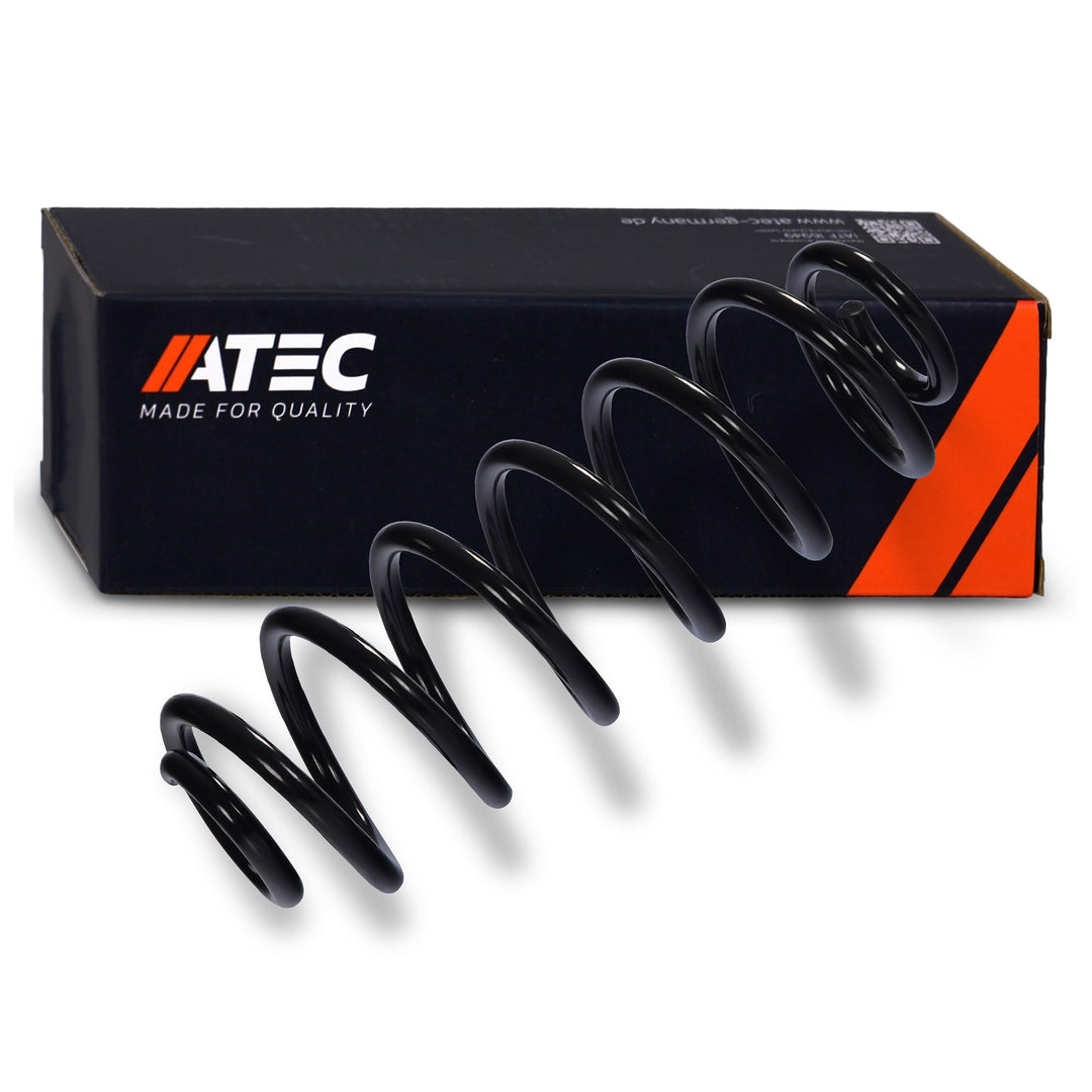 ATEC Germany 1x Fahrwerksfeder hinten Kompatibel mit SEAT ALTEA XL (5P5, 5P8), SKODA SUPERB 2 (3T4),