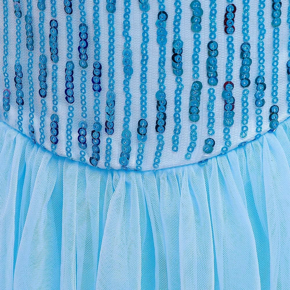 Lito Angels Prinzessin Rapunzel Kleid Kostüm für Kinder Mädchen, Halloween Karneval Party Verkleidun