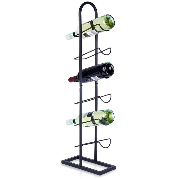 Vilde Weinregal Flaschenständer Weinhalter Flaschenregal Weinflaschenhalter aus Metall für 6 Flasche
