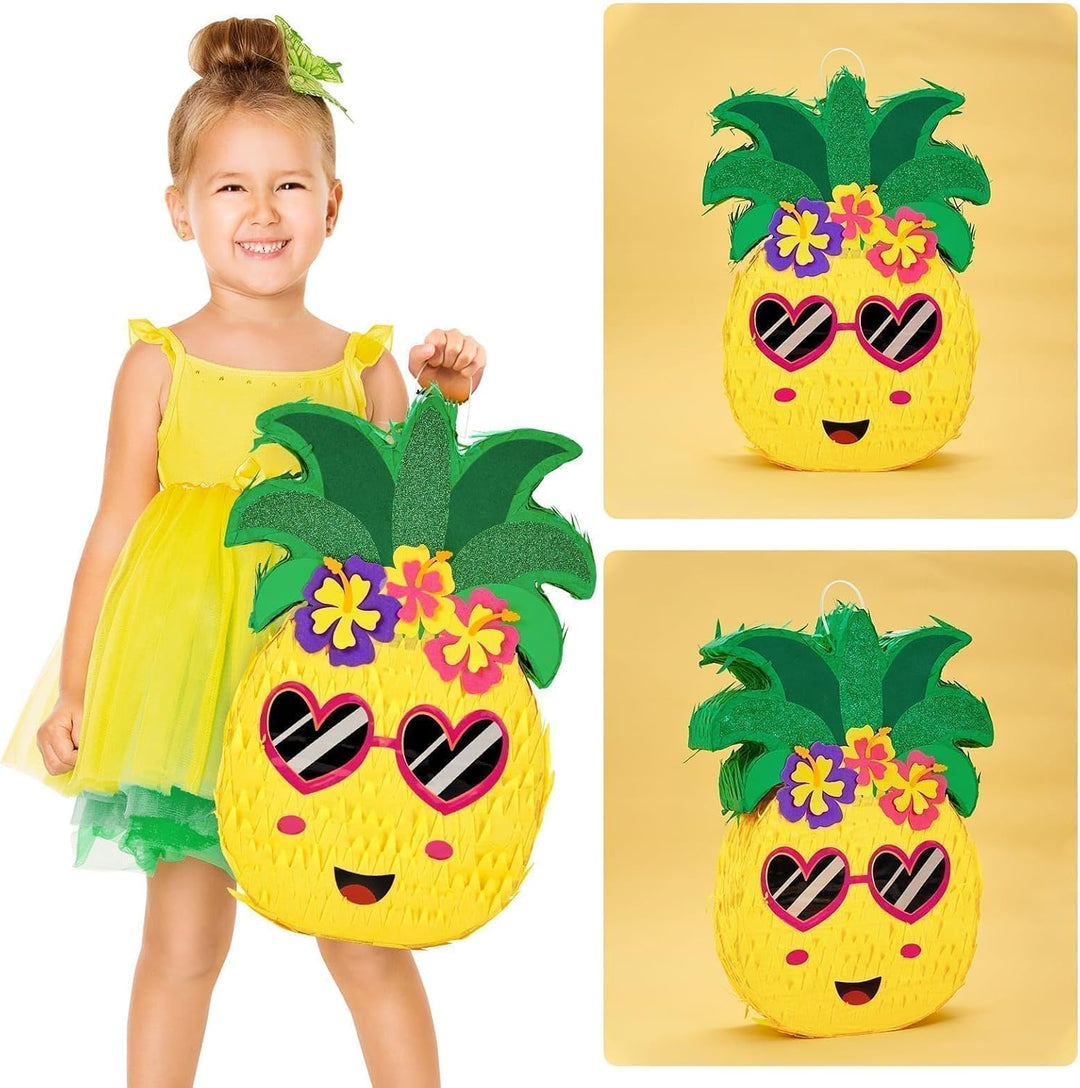 WERNNSAI Ananas Pinata – Geburtstag Pinata Hawaii Deko Junge Kinder Mädchen Ananas Piñata Füllung mi