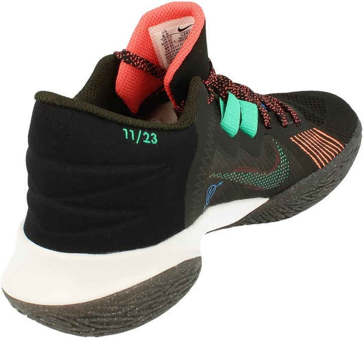 Nike Unisex Flytrap 4 Basketball Schuhe 43 EU Schwarz Alarming Sequoia, 43 EU Black Alarming Sequoia