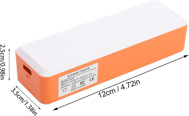 Eujgoov Mini UPS Battery Backup 2600mAh DC5V 2A USB -Eingang DC5V 1.2A USB -Ausgangsausgabe Unterbre