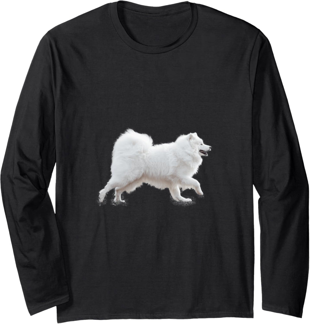 Niedlicher Samojede Langarmshirt