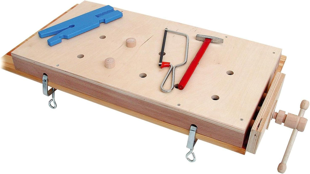 Pebaro 485 Tragbare Arbeitsplatte aus Holz, kann an allen Tischen befestigt werden, Basteln ohne den