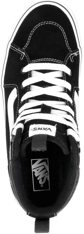 Vans Unisex Kinder Filmore Hi Vansguard Sneaker 28 EU Suede Black White, 28 EU Suede Black White