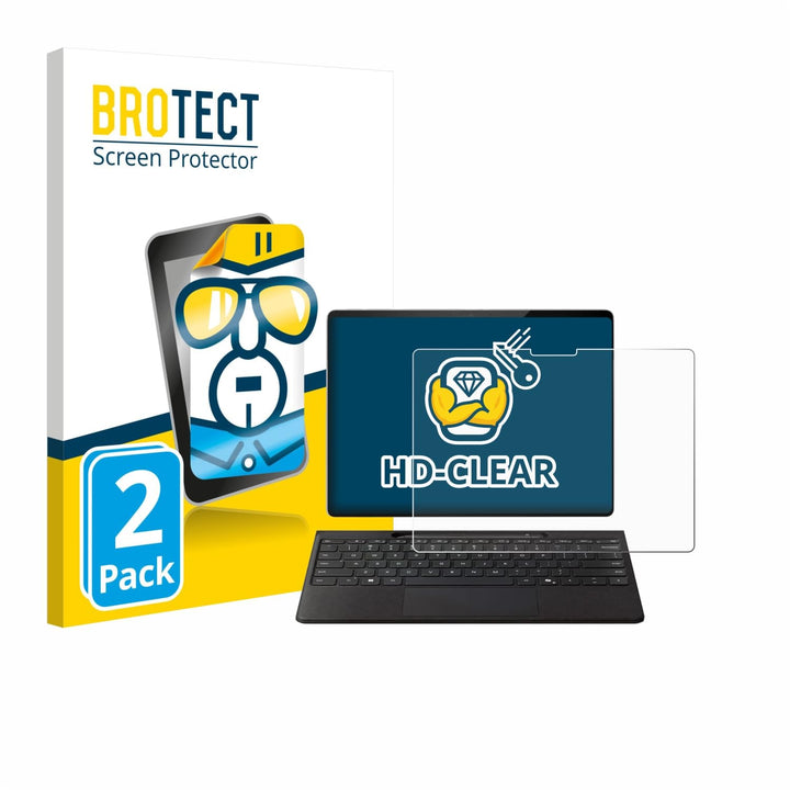 BROTECT 2 Stück Schutzfolie für Microsoft Surface Pro Copilot+ 13" Displayschutz Folie Made in Germa