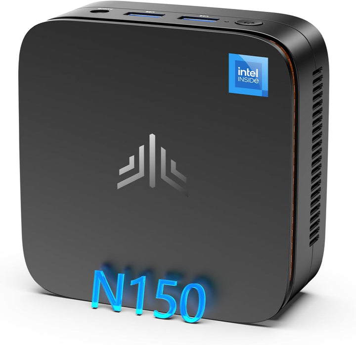 NiPoGi E1 Mini PC Intel Twin Lake N150(Aufgerüstet N100) Unterstützt W-11 Pro 16 GB RAM 512 GB M.2 S