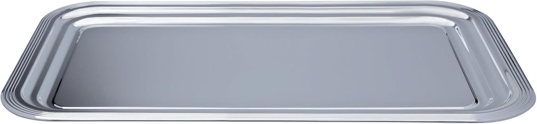 APS 3 x Partyplatte, Servierplatte, Serviertablett, Fischplatte, Obstplatte Metall - 53 cm x 32,5 cm