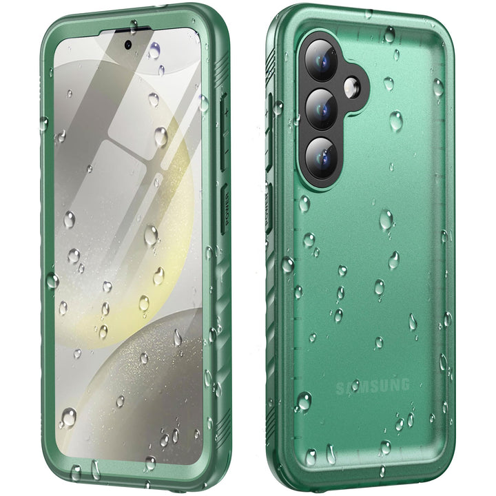 Cozycase TOP Militärschutz 360 Hülle Für Samsung Galaxy S24, Grün | Outdoor Panzerhülle Full Armor C
