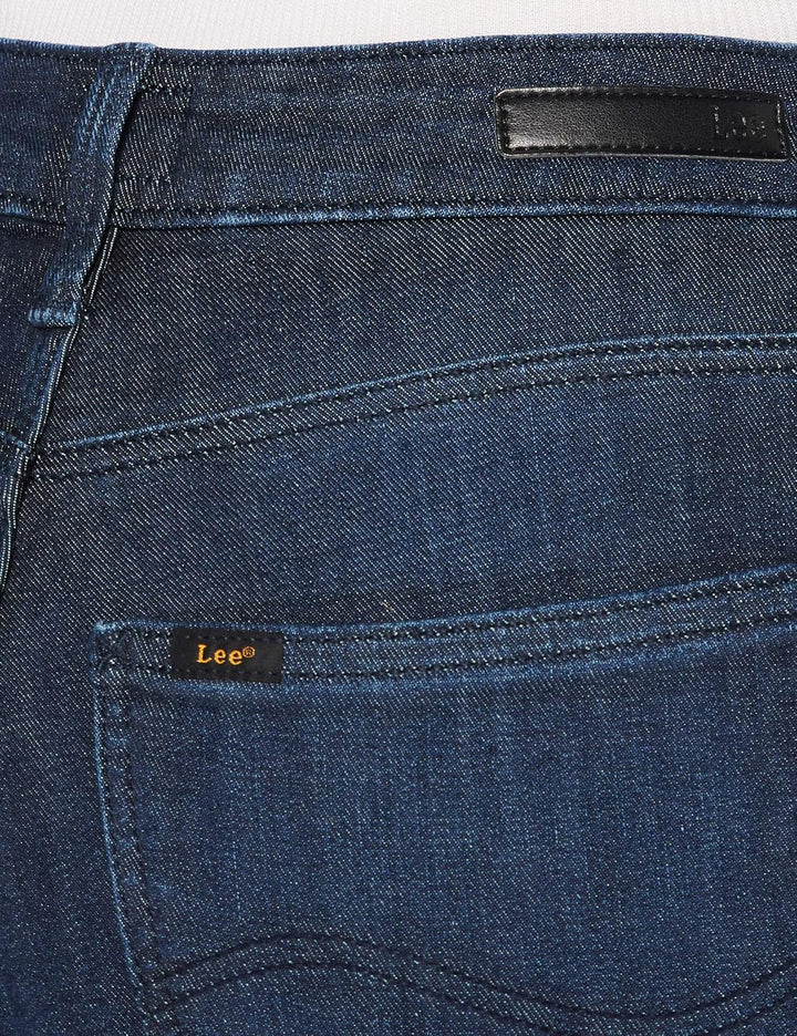 Lee Jeans Damen Skinny Jeans Scarlett Stretch Deluxe 27W / 35L Blau (Dark Salida Kc), 27W / 35L Blau