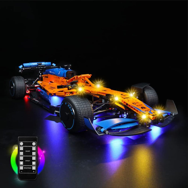 Led Licht Set für Lego McLaren F1, Led Beleuchtungs Set für Lego 42141 McLaren Formel 1 Rennwagen -