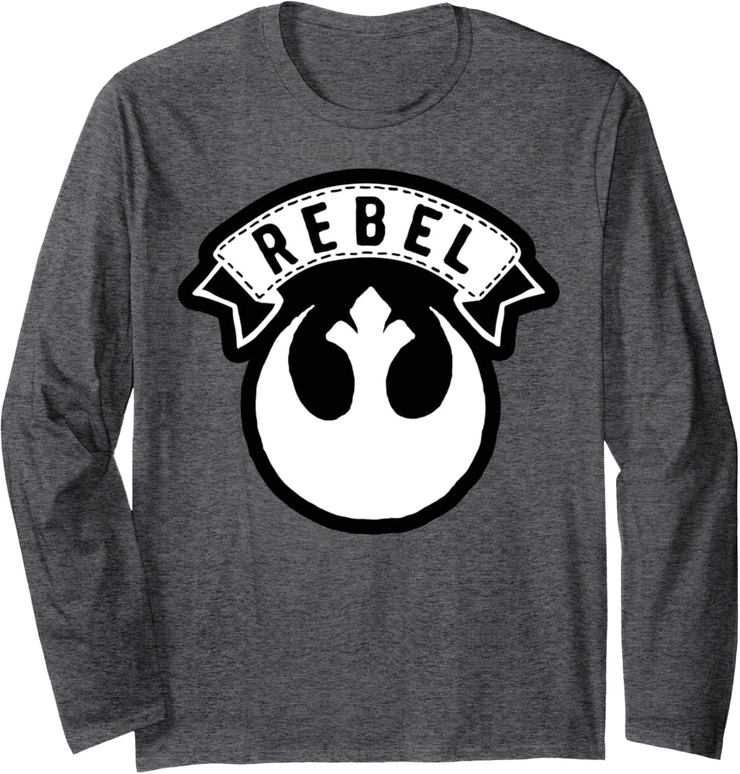 Star Wars Rebel Stitched Logo Langarmshirt
