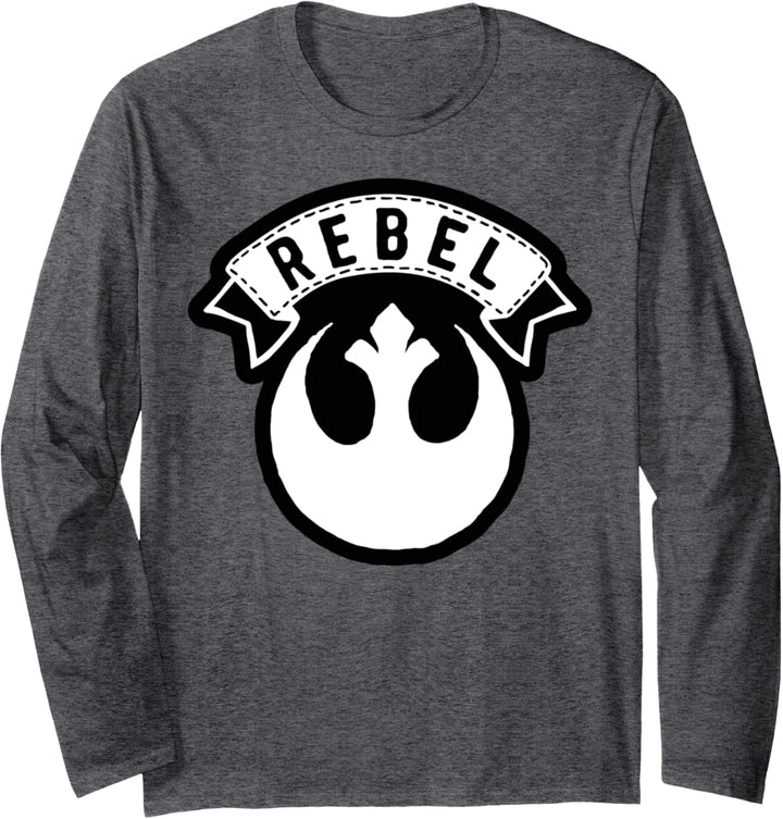 Star Wars Rebel Stitched Logo Langarmshirt