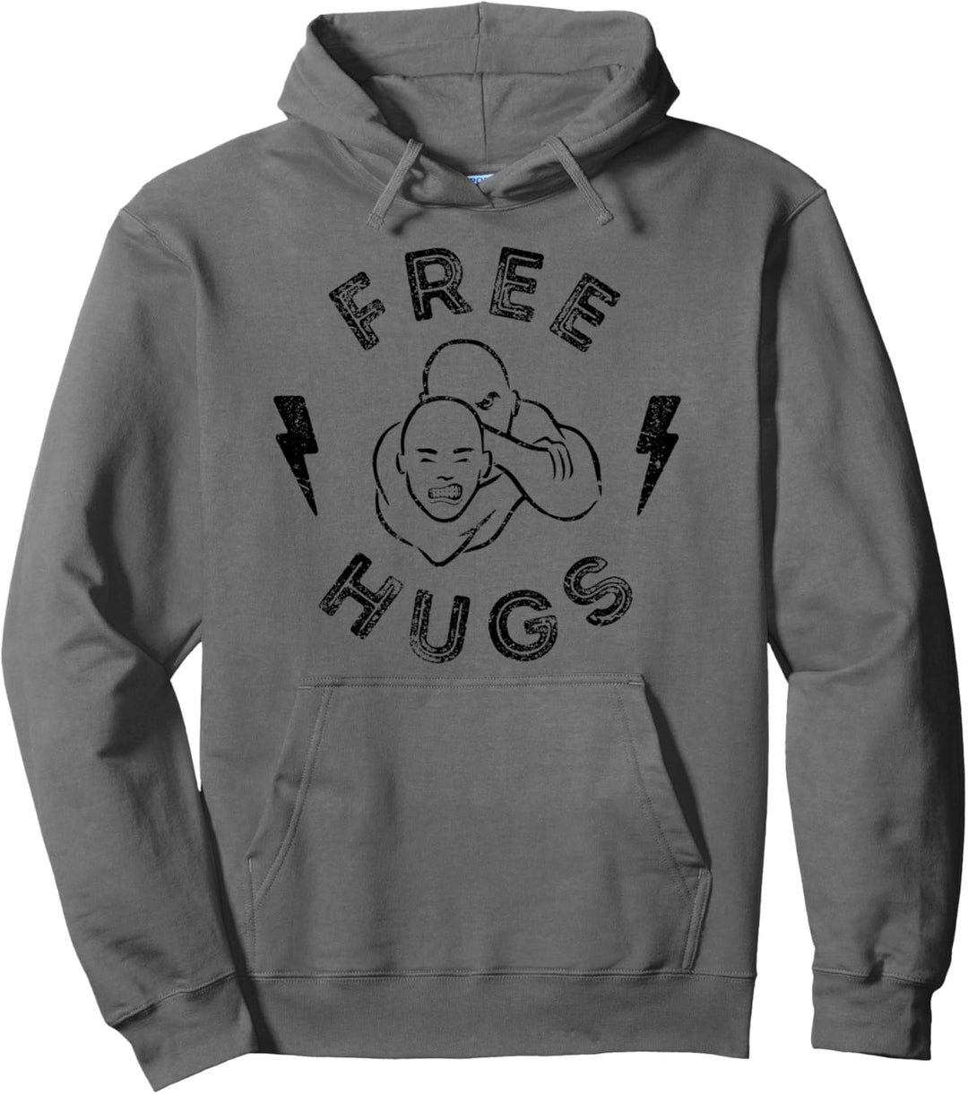 Free Hugs - Lustiges Brazilian Jiu-Jitsu BJJ Pullover Hoodie