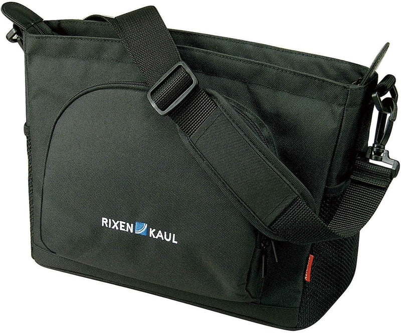 KLICKfix Fahrradtasche ALLEGRA LENKERTASCHE, 0275S, 14 x 33 x 22 cm Schwarz, Schwarz