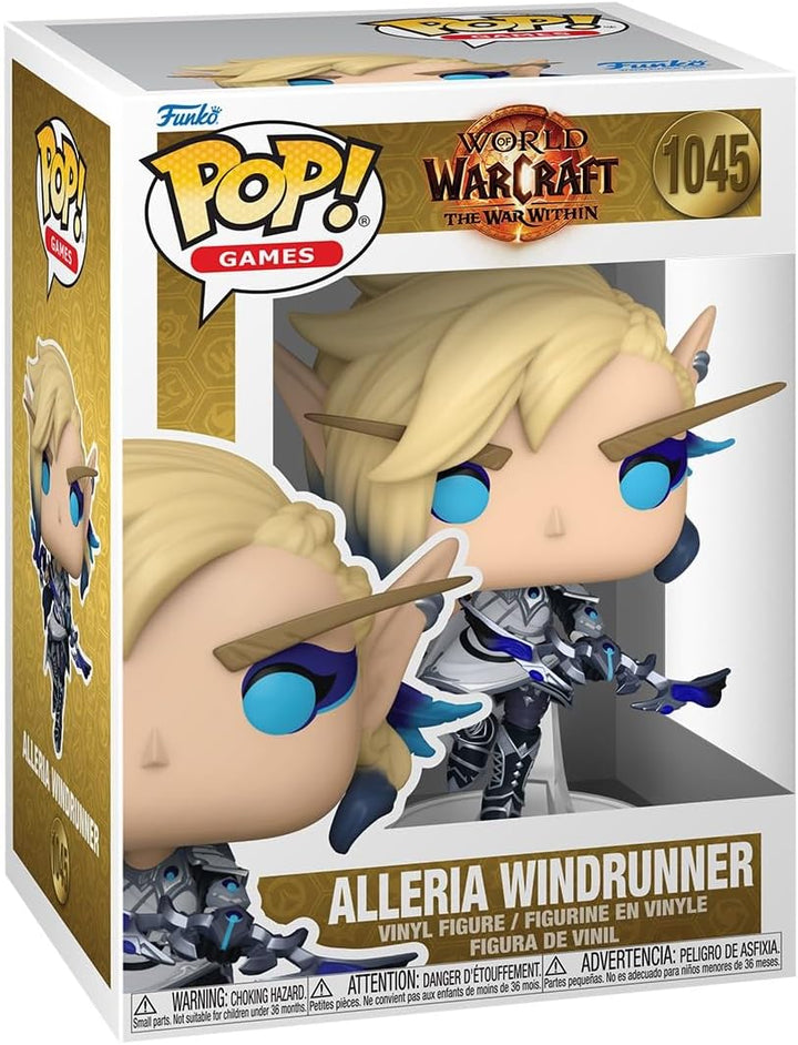 Funko Pop! Games: Wow - Alleria Windtunner Windrunner - World of Warcraft - Vinyl-Sammelfigur - Gesc