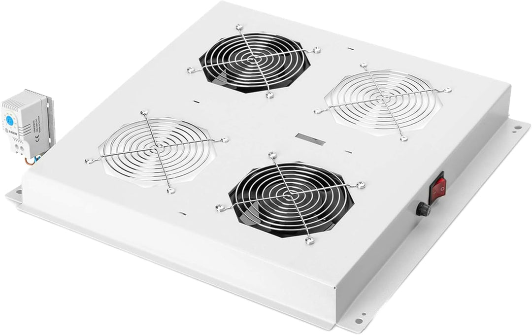 DIGITUS Dachlüftereinheit für NW-Schrank (Dynamic / Unique) & SRV-Schrank (Dynamic) - 2x Lüfter - Th