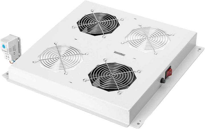 DIGITUS Dachlüftereinheit für NW-Schrank (Dynamic / Unique) & SRV-Schrank (Dynamic) - 2x Lüfter - Th