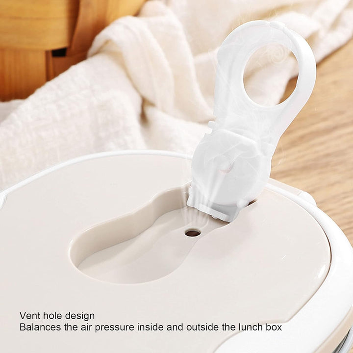 Thermo Lunchbox, 304 Edelstahl-Lunchbox, Thermo Essensbehälter Mehrschichtige Lebensmittelbehälter m