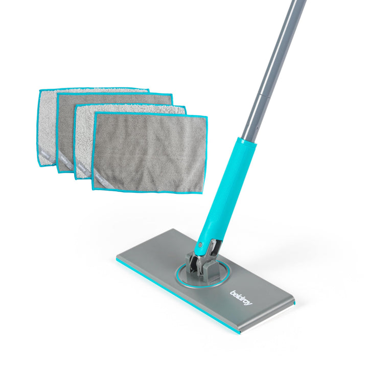 Beldray Anti-Bac Clip-to-Grip Allzweckwischer - Grosser Wischkopf, Fliesen/Boden/Fenster/Spiegel, Pu