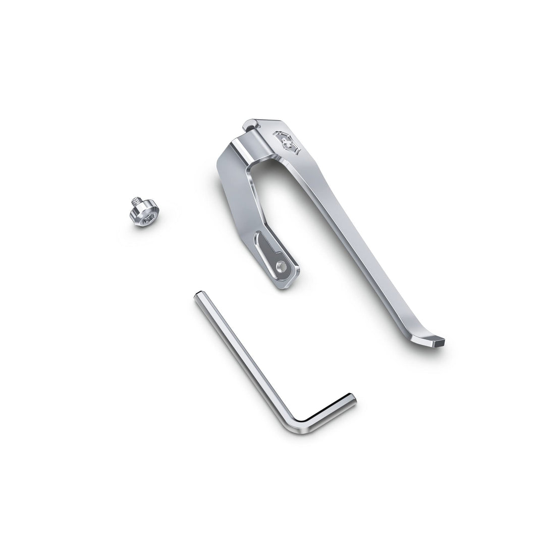 Victorinox Trage-Clip für Swiss Tool, Accessoire, Multitool Werkzeug, Praktisches Design, Silber, 59