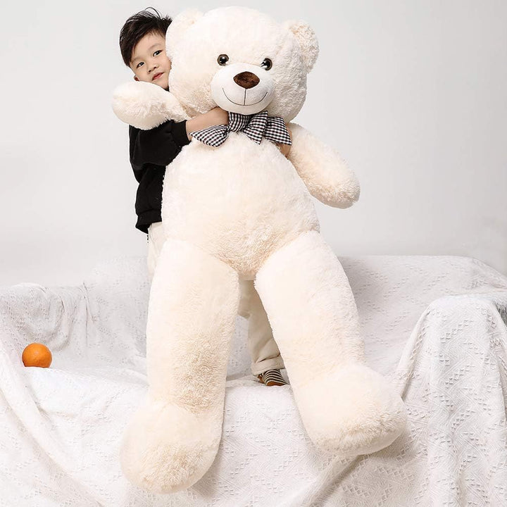 XL Teddybär Grosser Bär 110 cm gross Riesen Teddy Bär Stofftier Plüschtier Kuscheltier Geschenk für