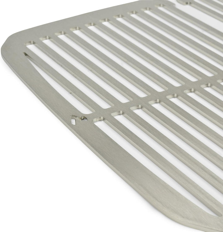 Edelstahl INOX Grillroste für Weber Pulse 2000 | spülmaschinenfest - Set aus 2 Hälften Grillrost Pul